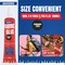 Fabric Glue Permanent (10 ML x 8), Fabric Glue for Clothing Permanent Washable for Rhinestones, Patches, Clothes, Denim, Leather, Polyester, Fabrics, Doll Repair, Flannel, Cotton & More
